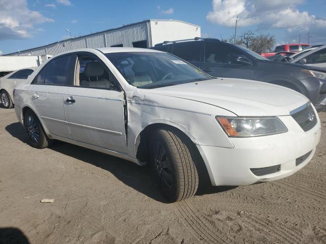 5NPET46C08H318852 - 2008 HYUNDAI SONATA GLS WHITE photo 4