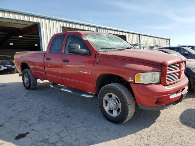 3D7KU28643G710462 - 2003 DODGE RAM 2500 ST RED photo 4