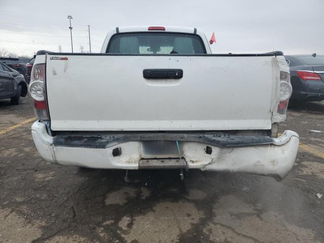 5TETX4CN8AZ673854 - 2010 TOYOTA TACOMA ACCESS CAB თეთრი ფოტო 6