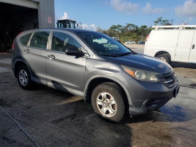 2HKRM4H3XDH660623 - 2013 HONDA CR-V LX GRAY photo 4