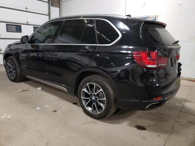 5UXKR0C55J0X91812 - 2018 BMW X5 XDRIVE35I BLACK photo 2