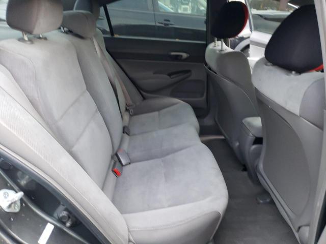 2HGFA16549H519742 - 2009 HONDA CIVIC LX GRAY photo 10