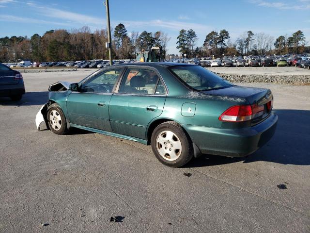 1HGCG16582A008184 - 2002 HONDA ACCORD EX GREEN photo 2