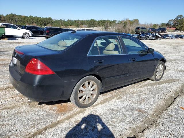 1HGCM66826A049416 - 2006 HONDA ACCORD EX BLACK photo 3