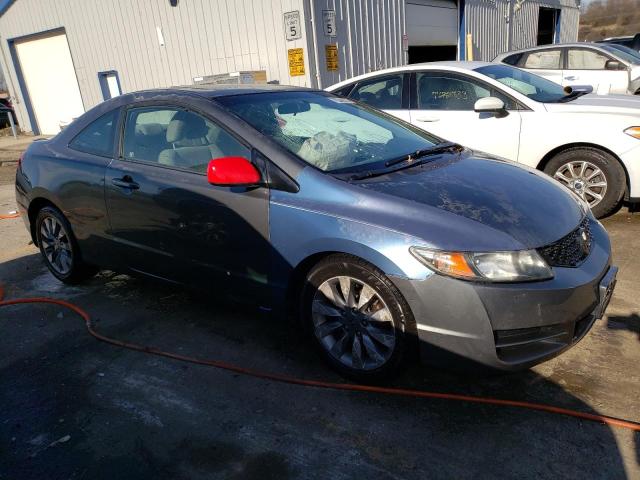 2HGFG12849H534661 - 2009 HONDA CIVIC EX GRAY photo 4