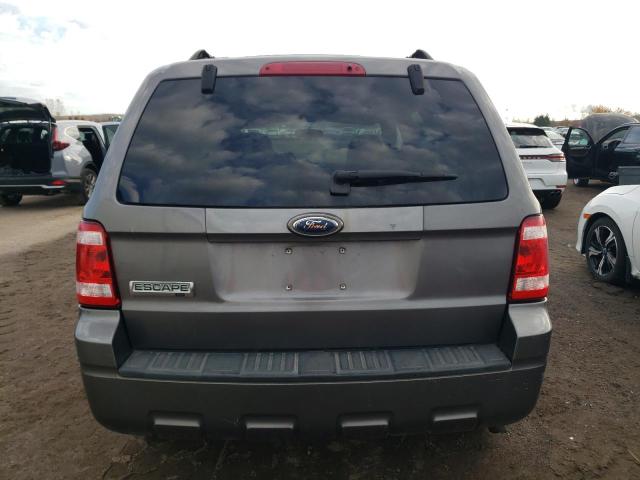 1FMCU03G29KC12700 - 2009 FORD ESCAPE XLT GRAY photo 6