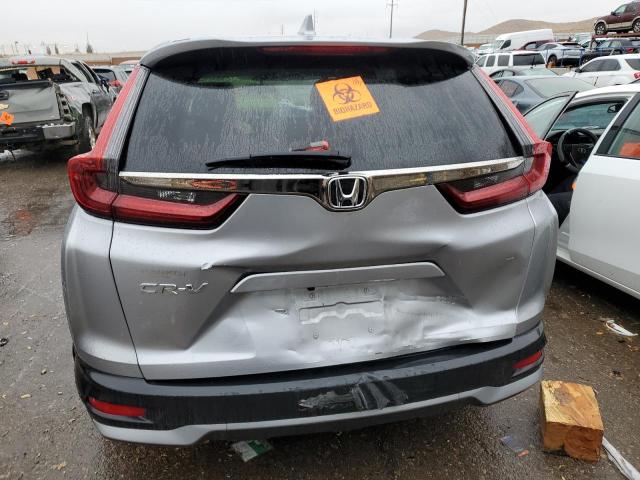 5J6RW1H56ML001518 - 2021 HONDA CR-V EX SILVER photo 6