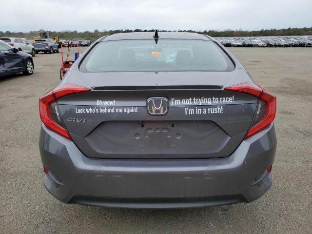 2HGFC1F31HH647217 - 2017 HONDA CIVIC EX GRAY photo 6