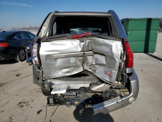 1GKET12S246174676 - 2004 GMC ENVOY XUV SILVER photo 6