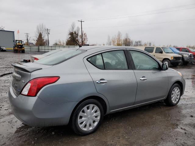 3N1CN7AP2DL865731 - 2013 NISSAN VERSA S GRAY photo 3