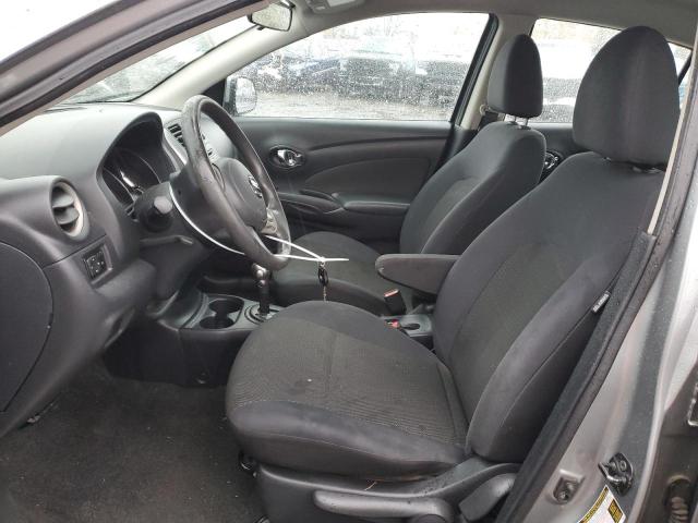 3N1CN7AP2DL865731 - 2013 NISSAN VERSA S GRAY photo 7