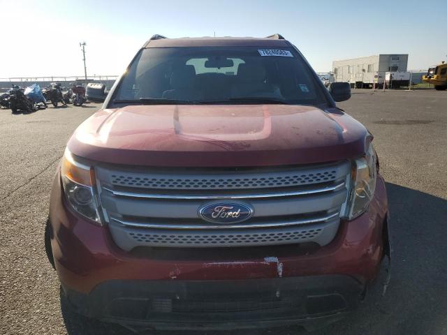 1FM5K7B84DGC90683 - 2013 FORD EXPLORER BURGUNDY photo 5