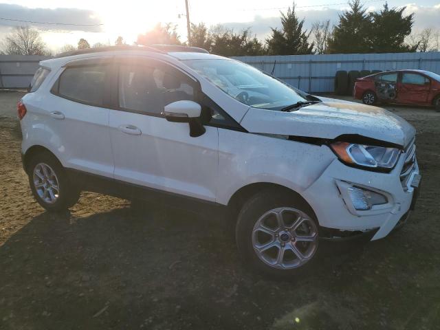 MAJ3S2GE9MC400105 - 2021 FORD ECOSPORT SE WHITE photo 4