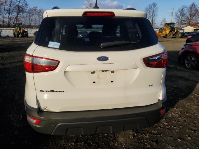 MAJ3S2GE9MC400105 - 2021 FORD ECOSPORT SE WHITE photo 6