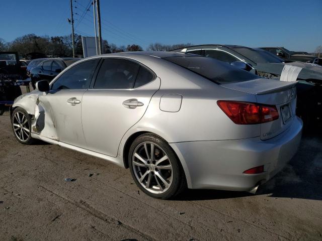 JTHBK262582076366 - 2008 LEXUS IS 250 SILVER photo 2