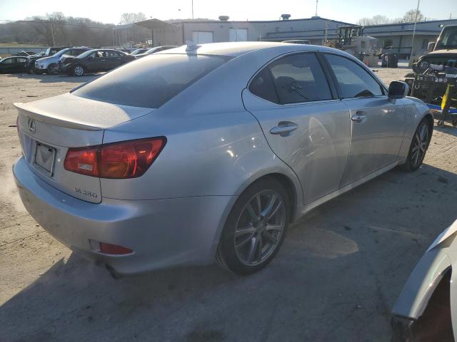 JTHBK262582076366 - 2008 LEXUS IS 250 SILVER photo 3