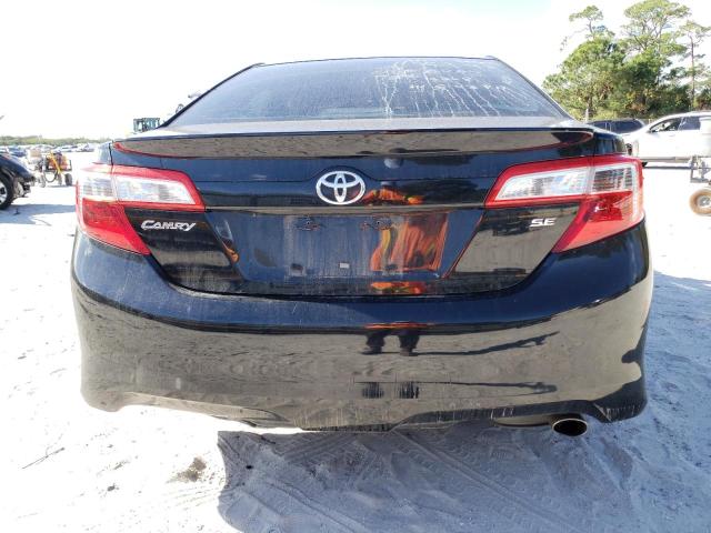 4T1BF1FK9CU132754 - 2012 TOYOTA CAMRY BASE BLACK photo 6