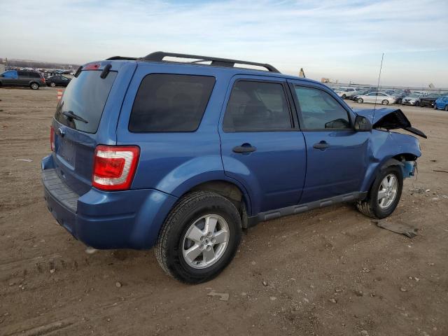 1FMCU0D78AKA95725 - 2010 FORD ESCAPE XLT BLUE photo 3