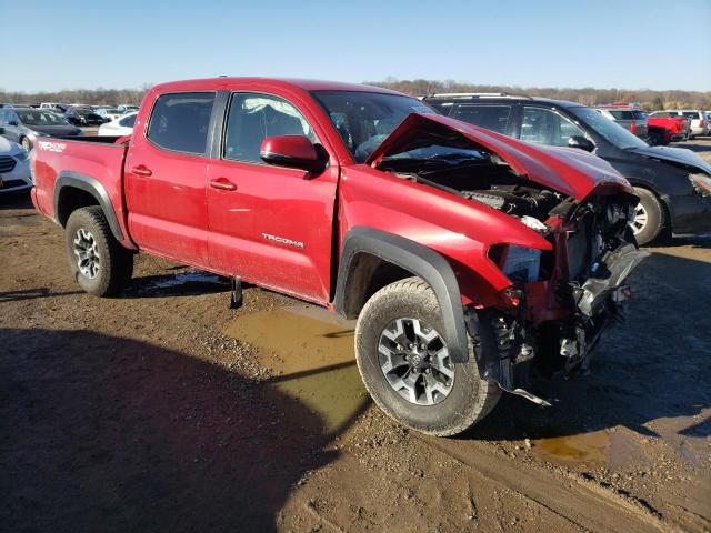 3TMCZ5AN7NM490547 - 2022 TOYOTA TACOMA DOUBLE CAB RED photo 4
