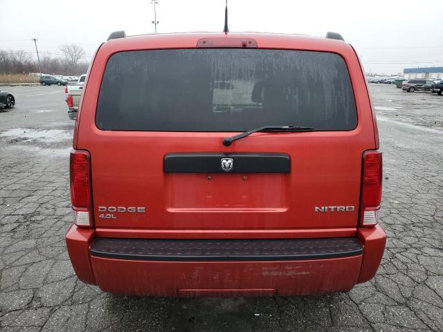 1D4PU4GX2BW505988 - 2011 DODGE NITRO HEAT RED photo 6