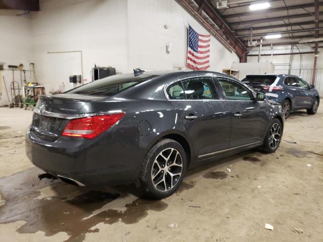 1G4G45G38GF285419 - 2016 BUICK LACROSSE SPORT TOURING GRAY photo 3