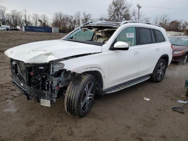 4JGFF5KE6MA424521 - 2021 MERCEDES-BENZ GLS 450 4MATIC WHITE photo 1