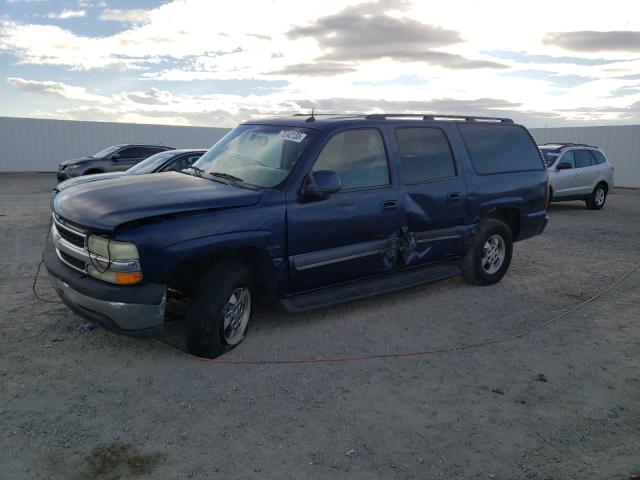 1GNEC16T43J272920 - 2003 CHEVROLET SUBURBAN C1500 BLUE photo 1