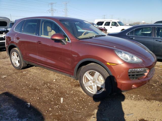 WP1AE2A29CLA91000 - 2012 PORSCHE CAYENNE S HYBRID BURGUNDY photo 4