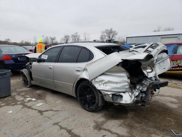 JT8BL69S110004887 - 2001 LEXUS GS 430 SILVER photo 2