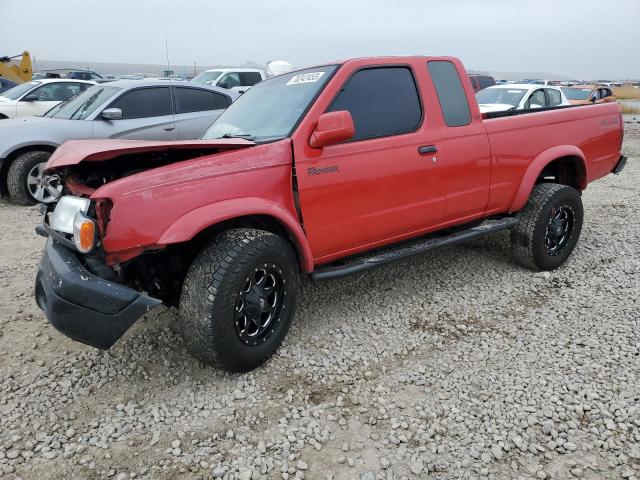 1N6ED26Y0YC372349 - 2000 NISSAN FRONTIER KING CAB XE RED photo 1