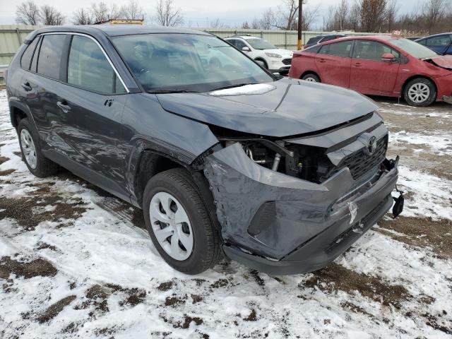 2T3F1RFV5PC365747 - 2023 TOYOTA RAV4 LE GRAY photo 4