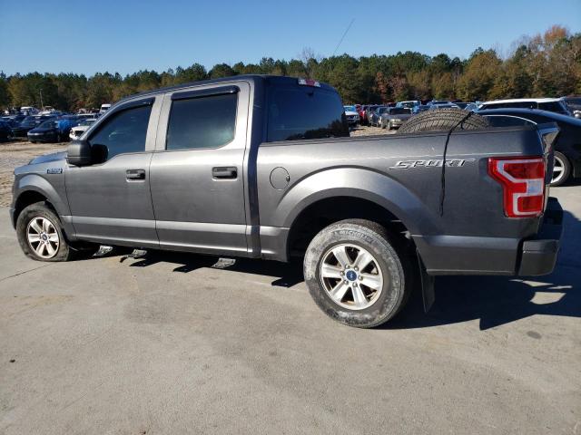1FTEW1CP4LFB84119 - 2020 FORD F150 SUPERCREW GRAY photo 2