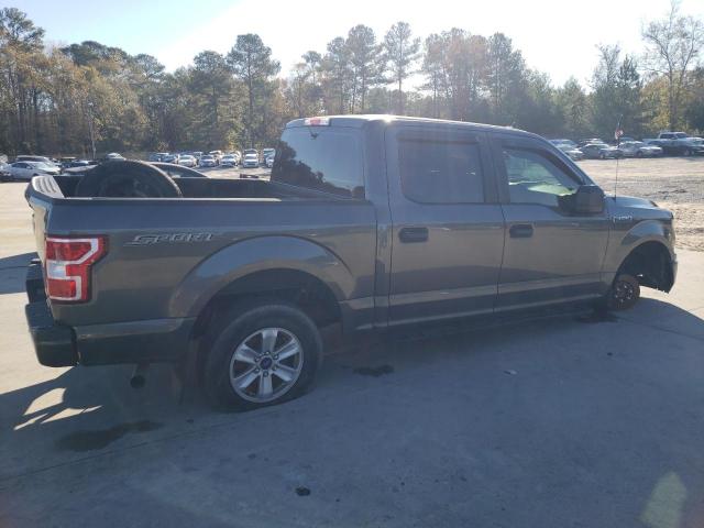 1FTEW1CP4LFB84119 - 2020 FORD F150 SUPERCREW GRAY photo 3