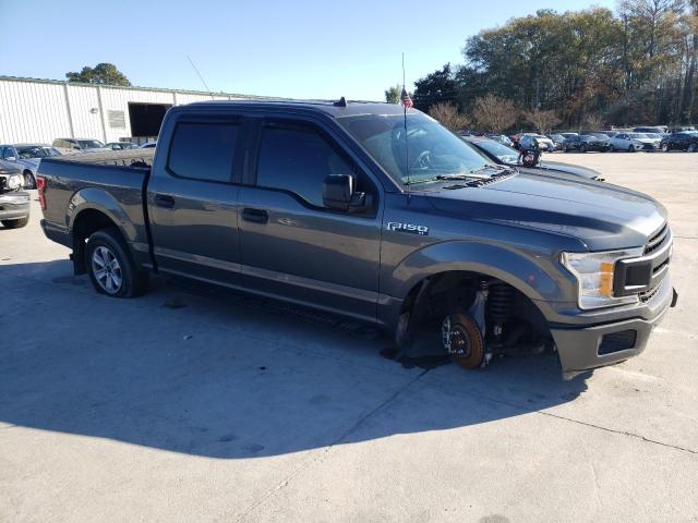 1FTEW1CP4LFB84119 - 2020 FORD F150 SUPERCREW GRAY photo 4