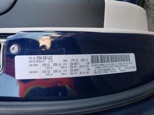 2C4RC1FG9KR626518 - 2019 CHRYSLER PACIFICA TOURING PLUS BLUE photo 14