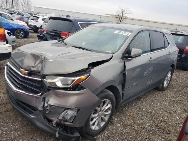 3GNAXJEV9JS634323 - 2018 CHEVROLET EQUINOX LT GRAY photo 1