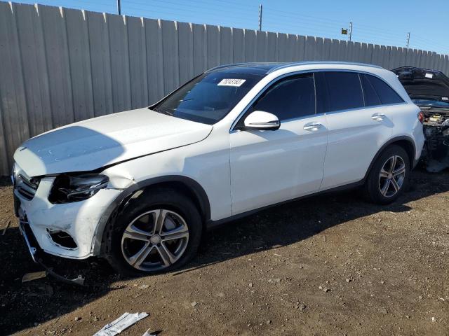 WDC0G4KBXHF131375 - 2017 MERCEDES-BENZ GLC 300 4MATIC WHITE photo 1