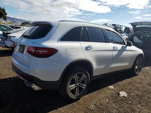 WDC0G4KBXHF131375 - 2017 MERCEDES-BENZ GLC 300 4MATIC WHITE photo 3