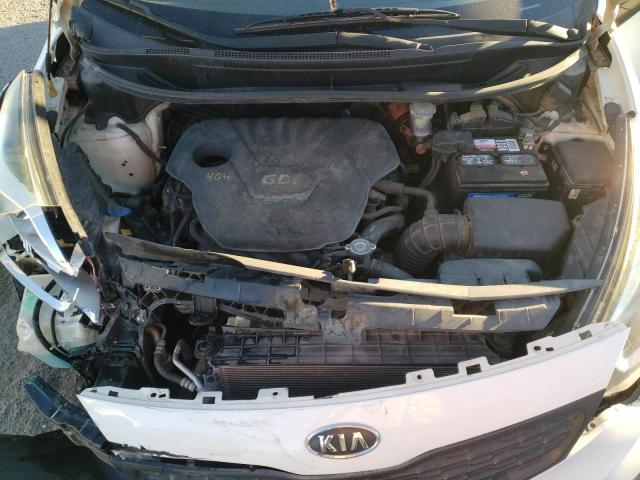 KNADM4A36C6041916 - 2012 KIA RIO LX WHITE photo 11