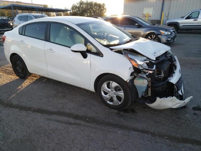 KNADM4A36C6041916 - 2012 KIA RIO LX WHITE photo 4