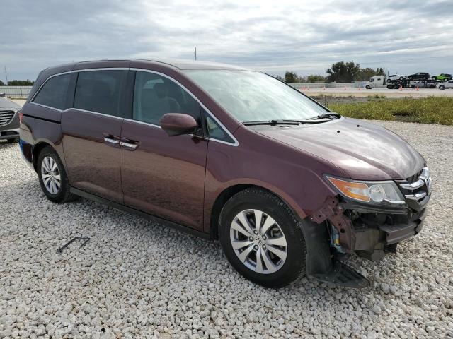 5FNRL5H42EB135881 - 2014 HONDA ODYSSEY EX BURGUNDY photo 4