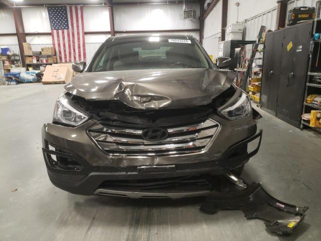 5XYZWDLA7DG035247 - 2013 HYUNDAI SANTA FE S GRAY photo 5