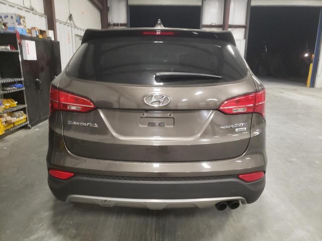 5XYZWDLA7DG035247 - 2013 HYUNDAI SANTA FE S GRAY photo 6