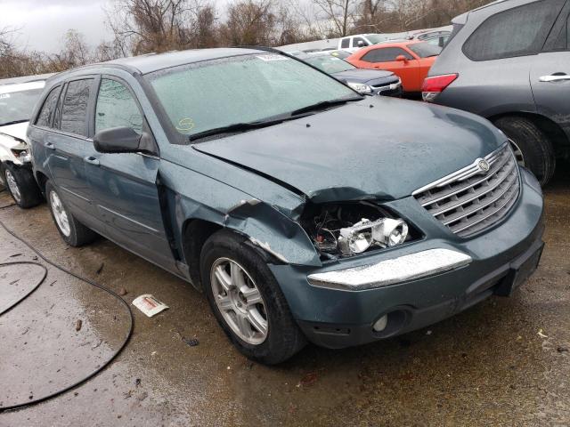 2C4GM68495R578625 - 2005 CHRYSLER PACIFICA TOURING GREEN photo 4