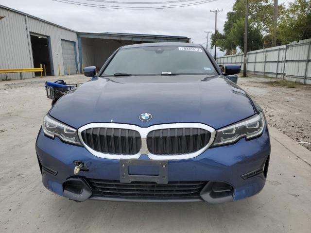 WBA5R1C57KFH00039 - 2019 BMW 330I BLUE photo 5