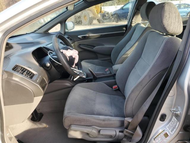 1HGFA16889L012680 - 2009 HONDA CIVIC EX SILVER photo 7