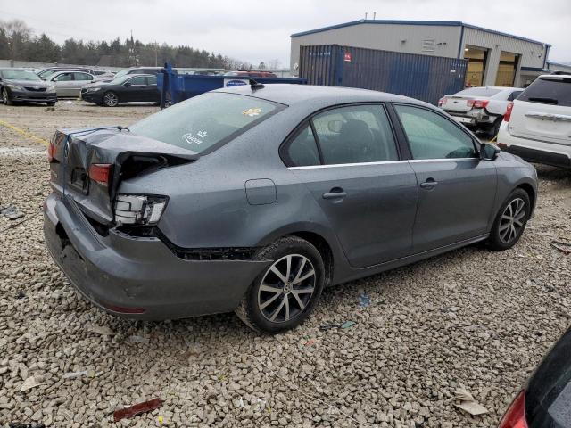 3VWDB7AJ7HM235741 - 2017 VOLKSWAGEN JETTA SE GRAY photo 3