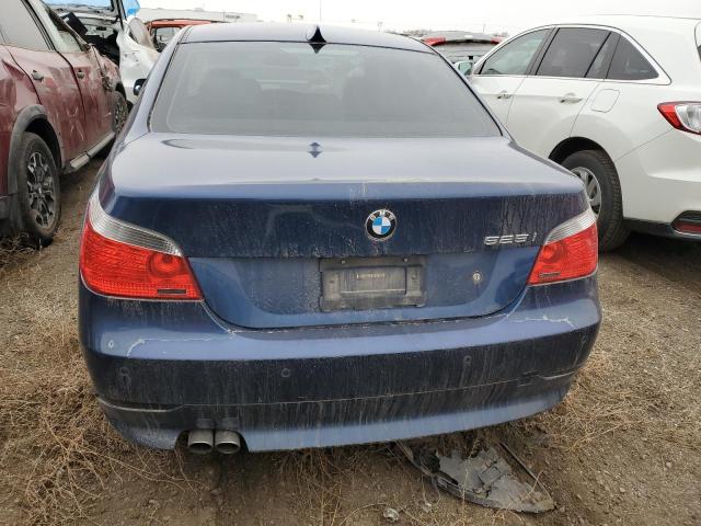 WBANE53536CK88404 - 2006 BMW 525 I BLUE photo 6