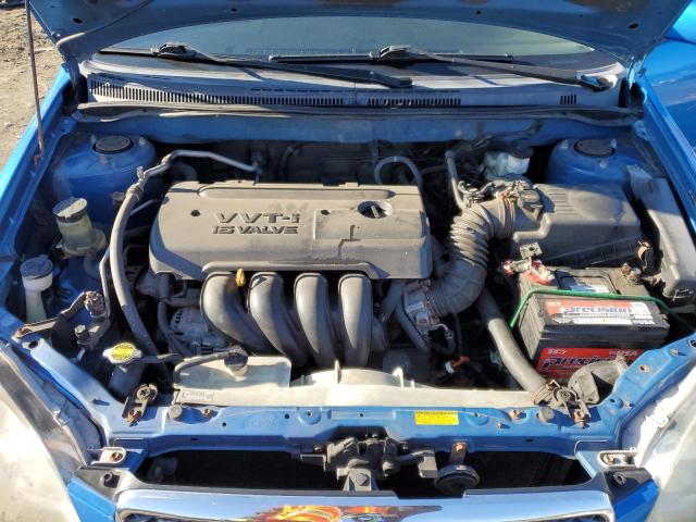 2T1BR32E37C848480 - 2007 TOYOTA COROLLA CE BLUE photo 11