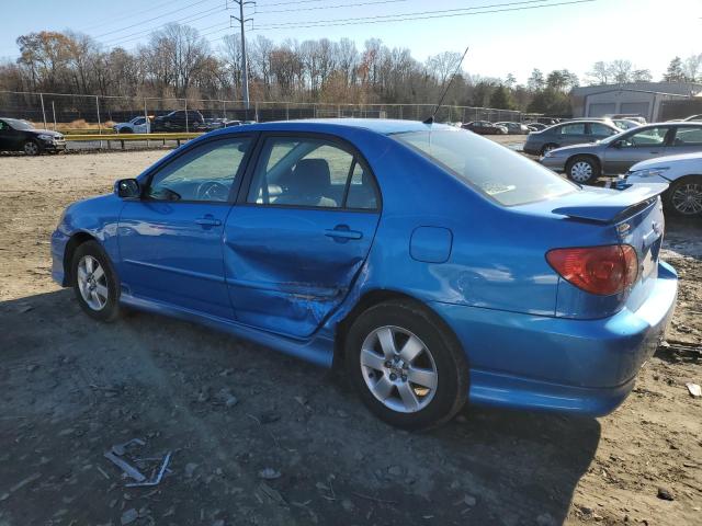 2T1BR32E37C848480 - 2007 TOYOTA COROLLA CE BLUE photo 2